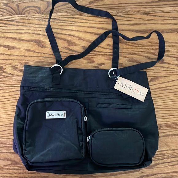 multisac Handbags - NWT Multisac tote bag. Black